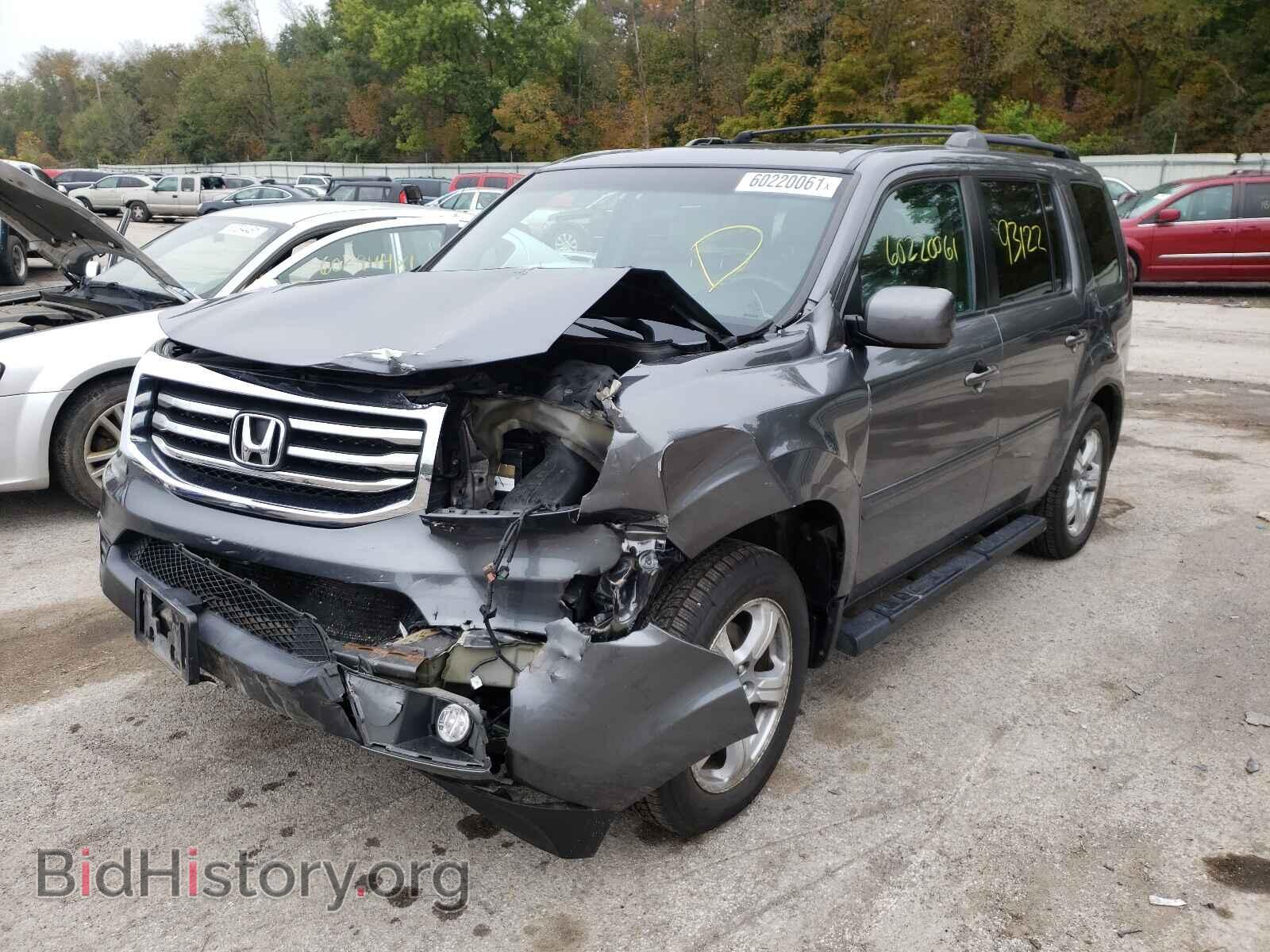 2012 HONDA PILOT - VIN: 5FNYF4H52CB039641 - Фото 2