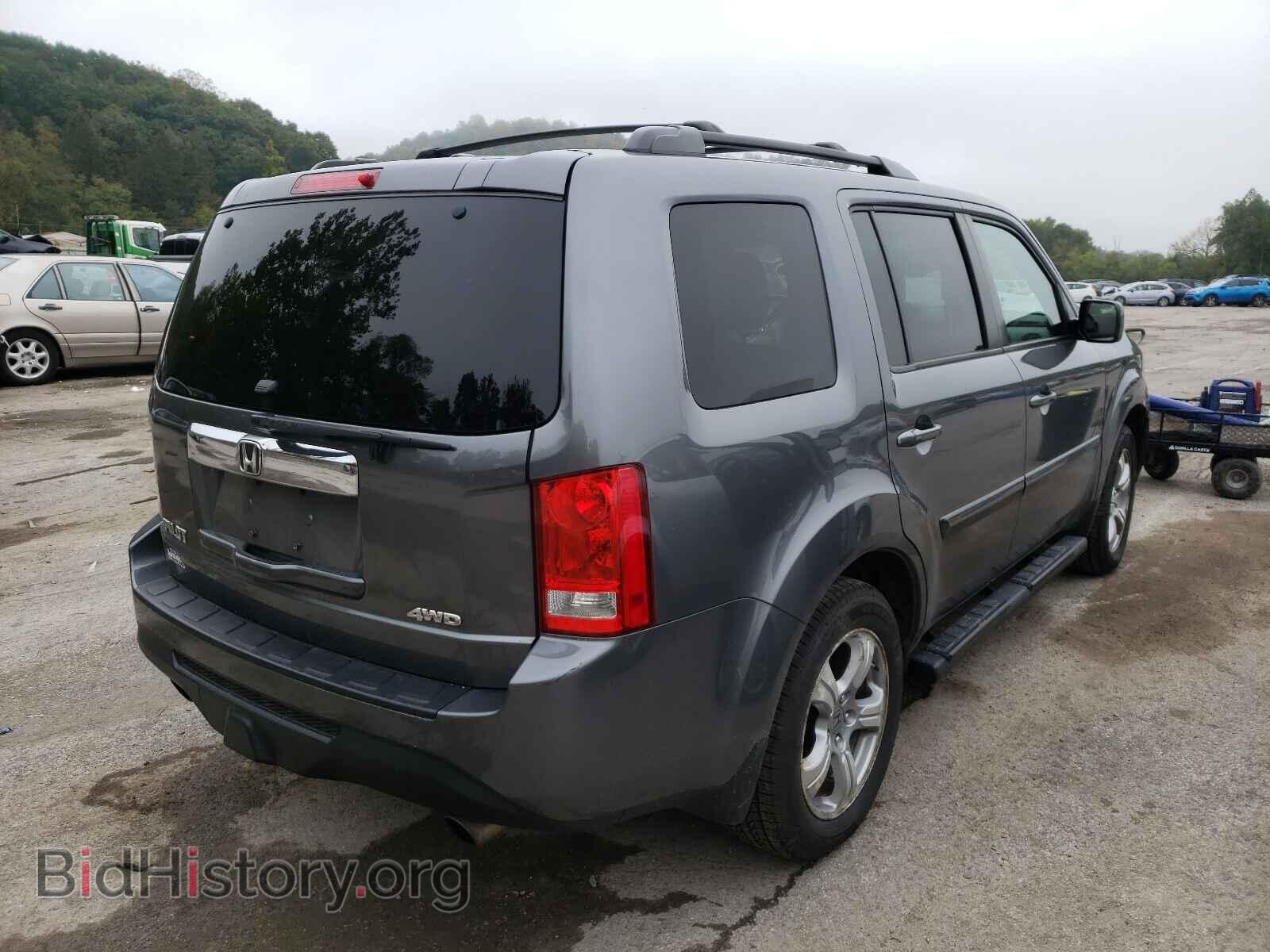 2012 HONDA PILOT - VIN: 5FNYF4H52CB039641 - Фото 4