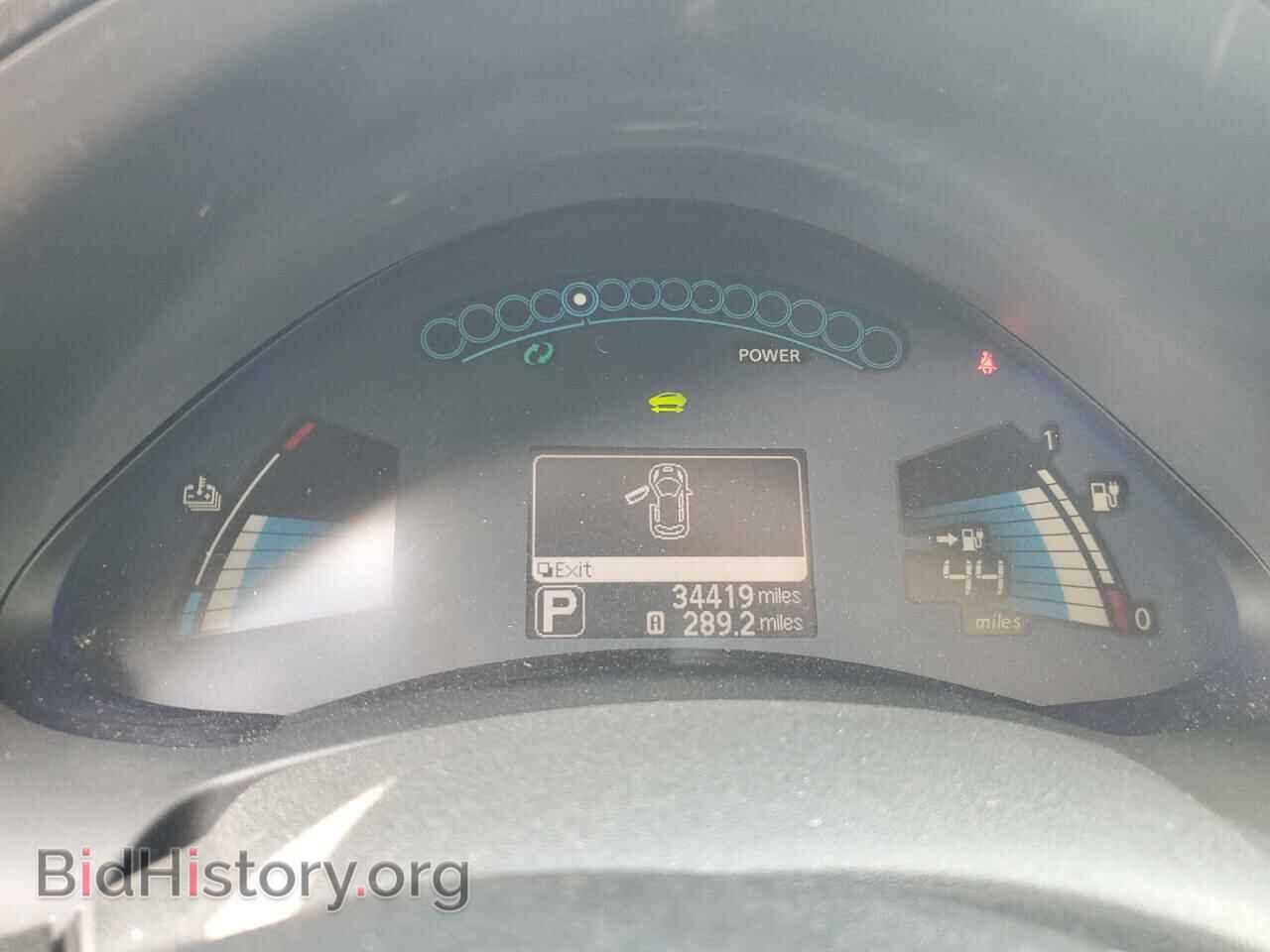 2015 NISSAN LEAF - VIN: 1N4AZ0CP8FC320103 - Фото 9