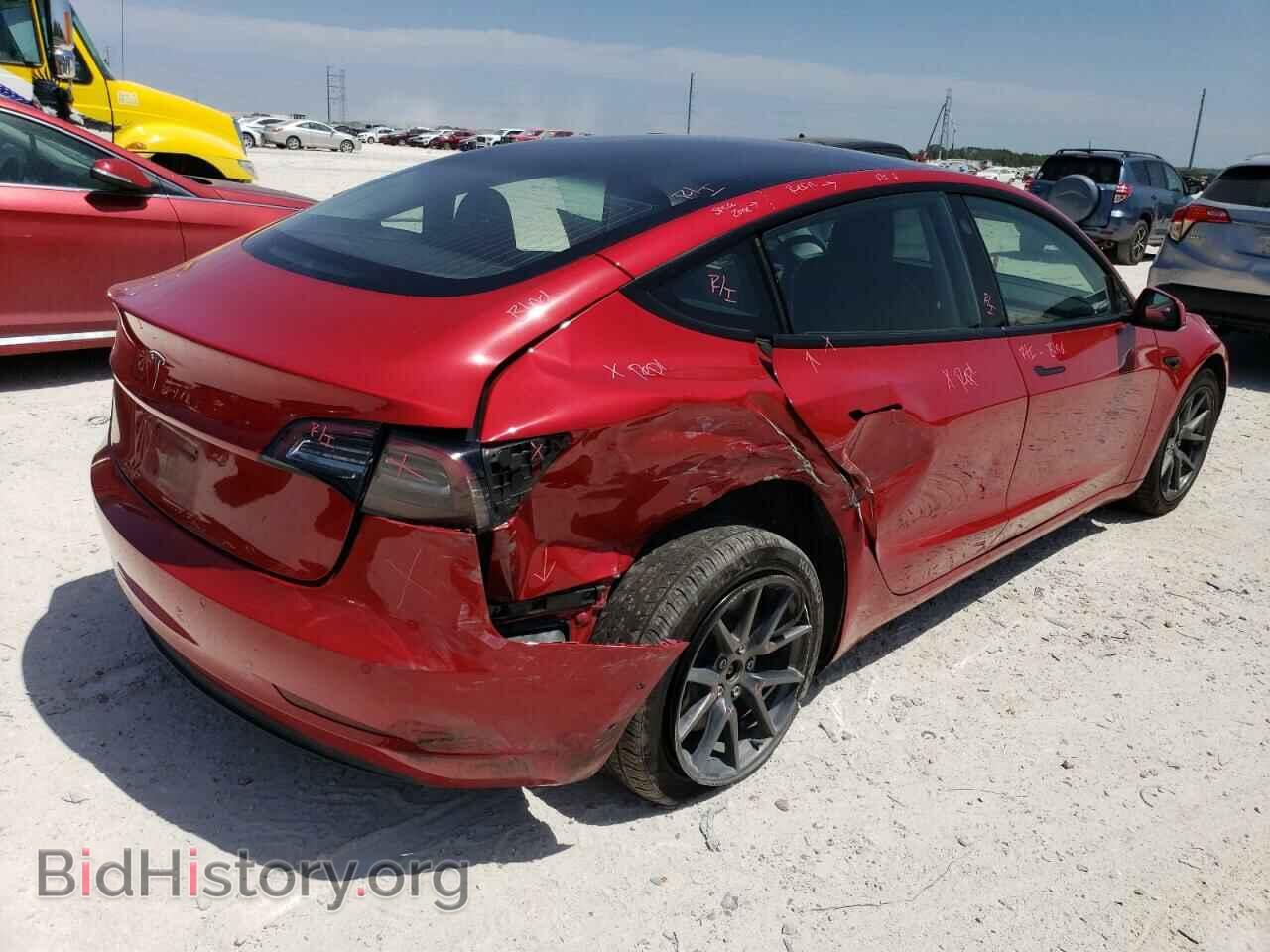 2022 TESLA MODEL 3 - VIN: 5YJ3E1EA2NF184789 - Photo 3