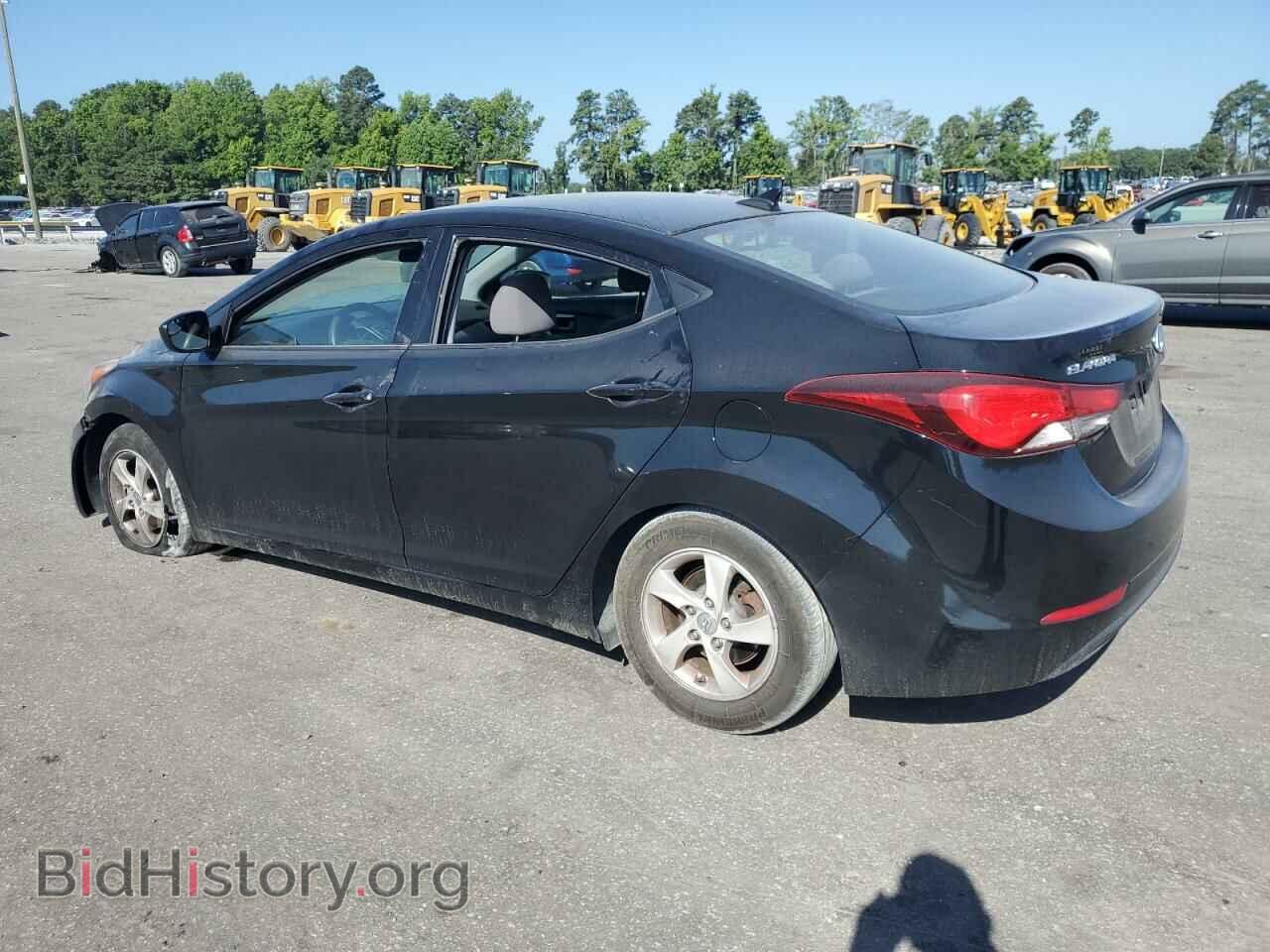 2014 HYUNDAI ELANTRA - VIN: KMHDH4AE7EU217293 - Фото 2