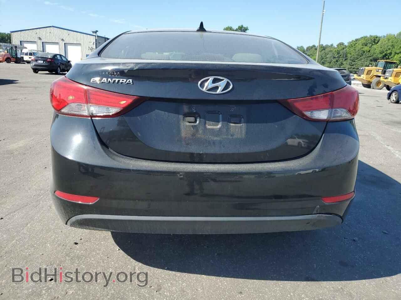 2014 HYUNDAI ELANTRA - VIN: KMHDH4AE7EU217293 - Фото 6