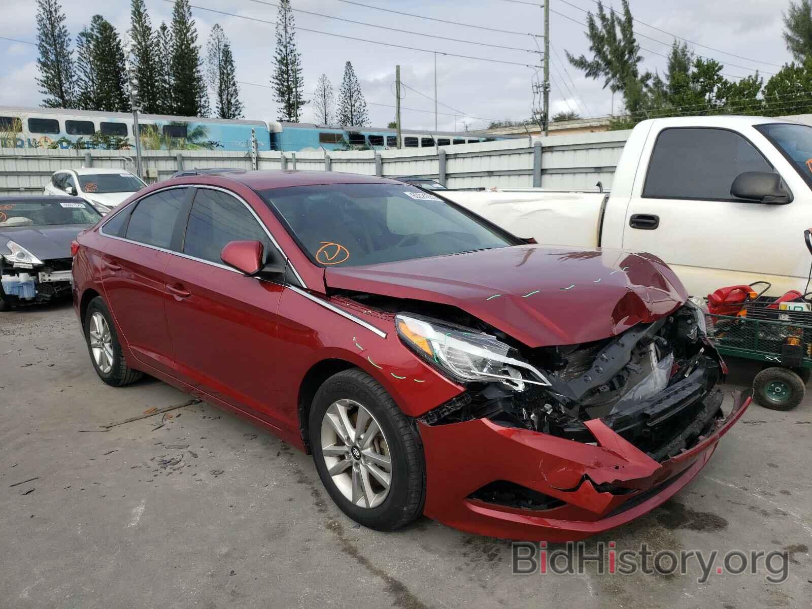 Фотография 5NPE24AF6GH399245 - HYUNDAI SONATA 2016