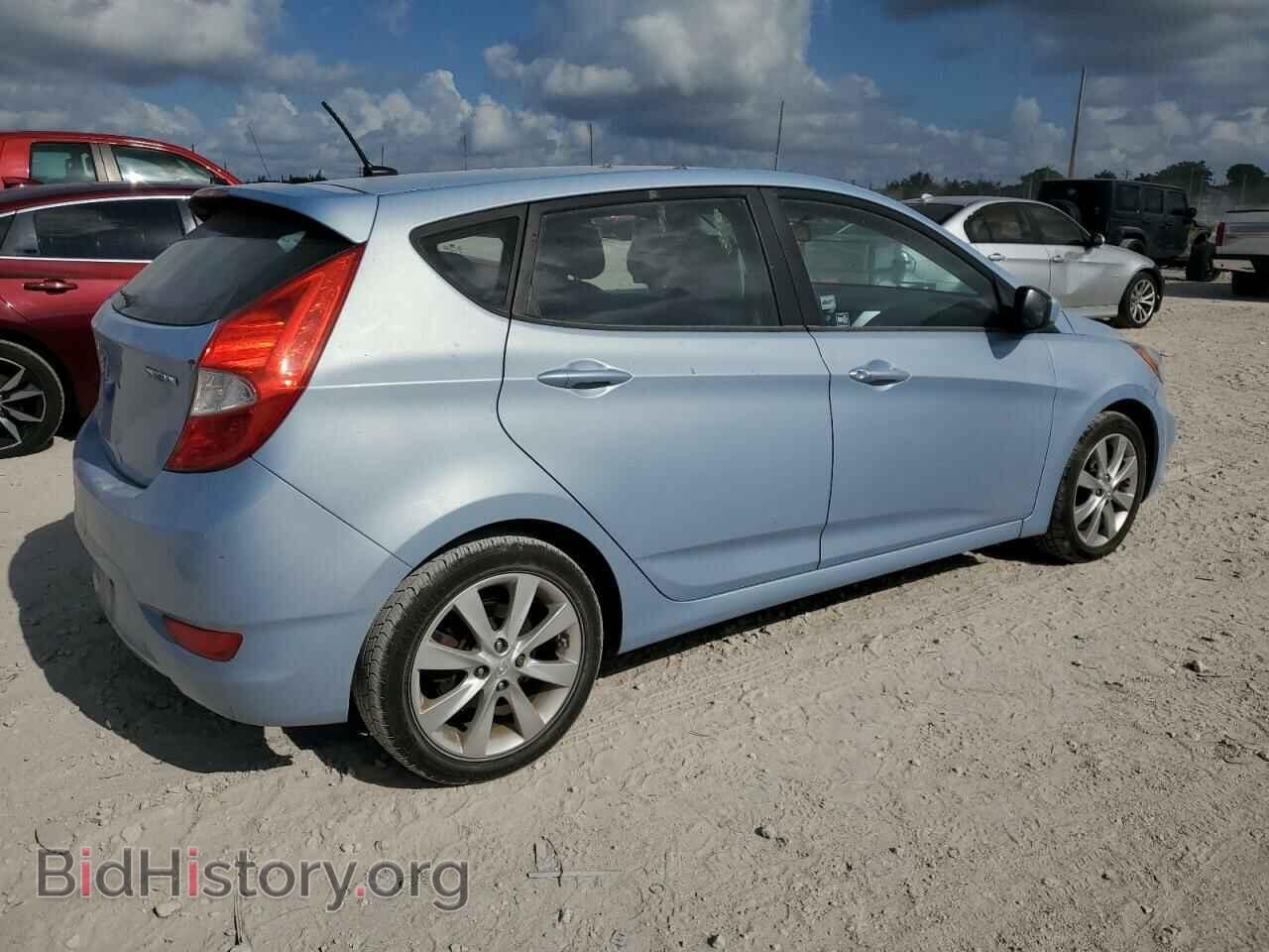 2012 HYUNDAI ACCENT - VIN: KMHCU5AE3CU012287 - Фото 3