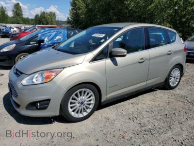 2016 Ford CMAX SEL, silver — VIN 1FADP5BU2GL102277, Copart