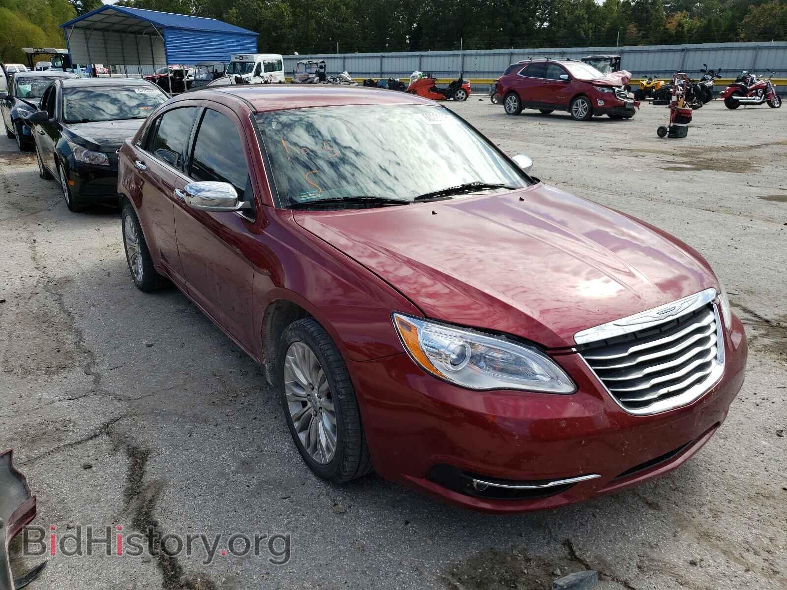 Фотография 1C3CCBCBXCN263184 - CHRYSLER 200 2012