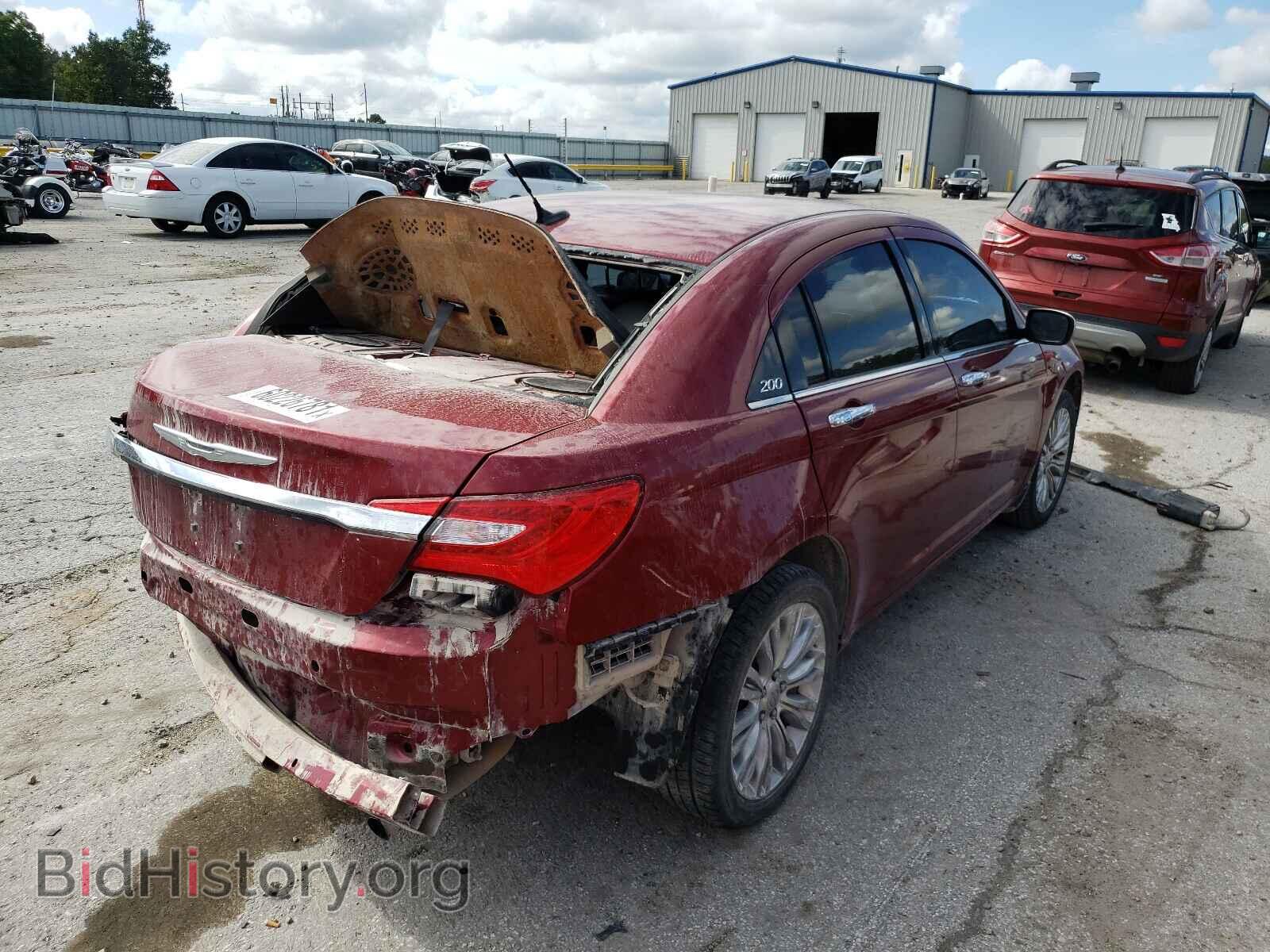 2012 CHRYSLER 200 - VIN: 1C3CCBCBXCN263184 - Фото 4