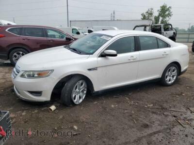 2011 Ford TAURUS SEL, белый — VIN 1FAHP2HW8BG114976, Copart