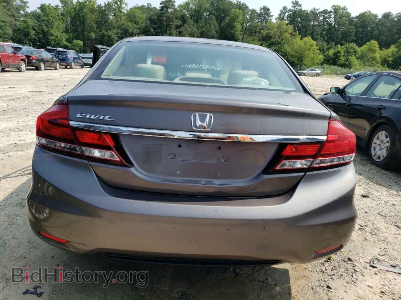 2013 HONDA CIVIC - VIN: 19XFB2F82DE263455 - Фото 6