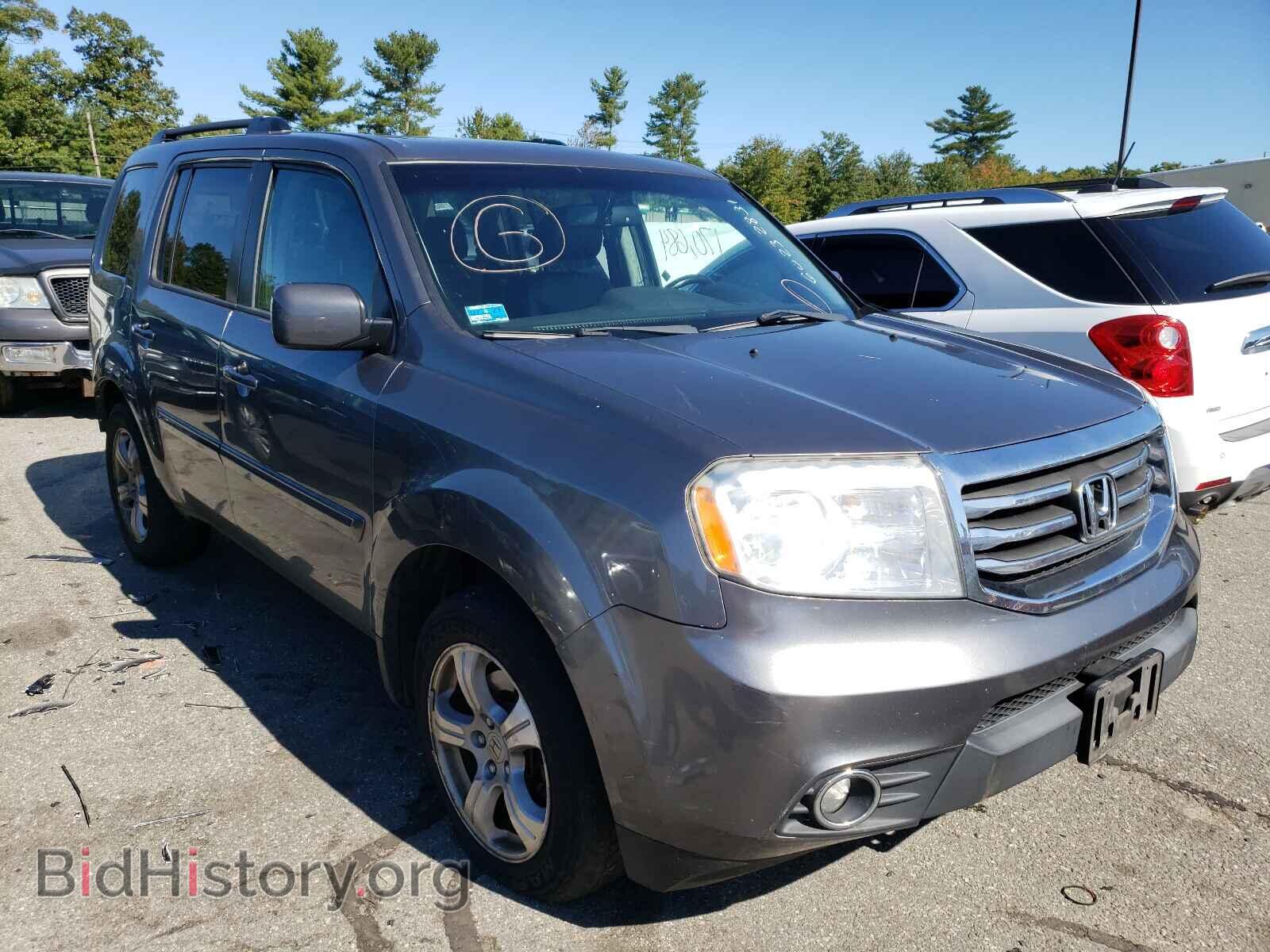 Photo 5FNYF4H5XCB074587 - HONDA PILOT 2012