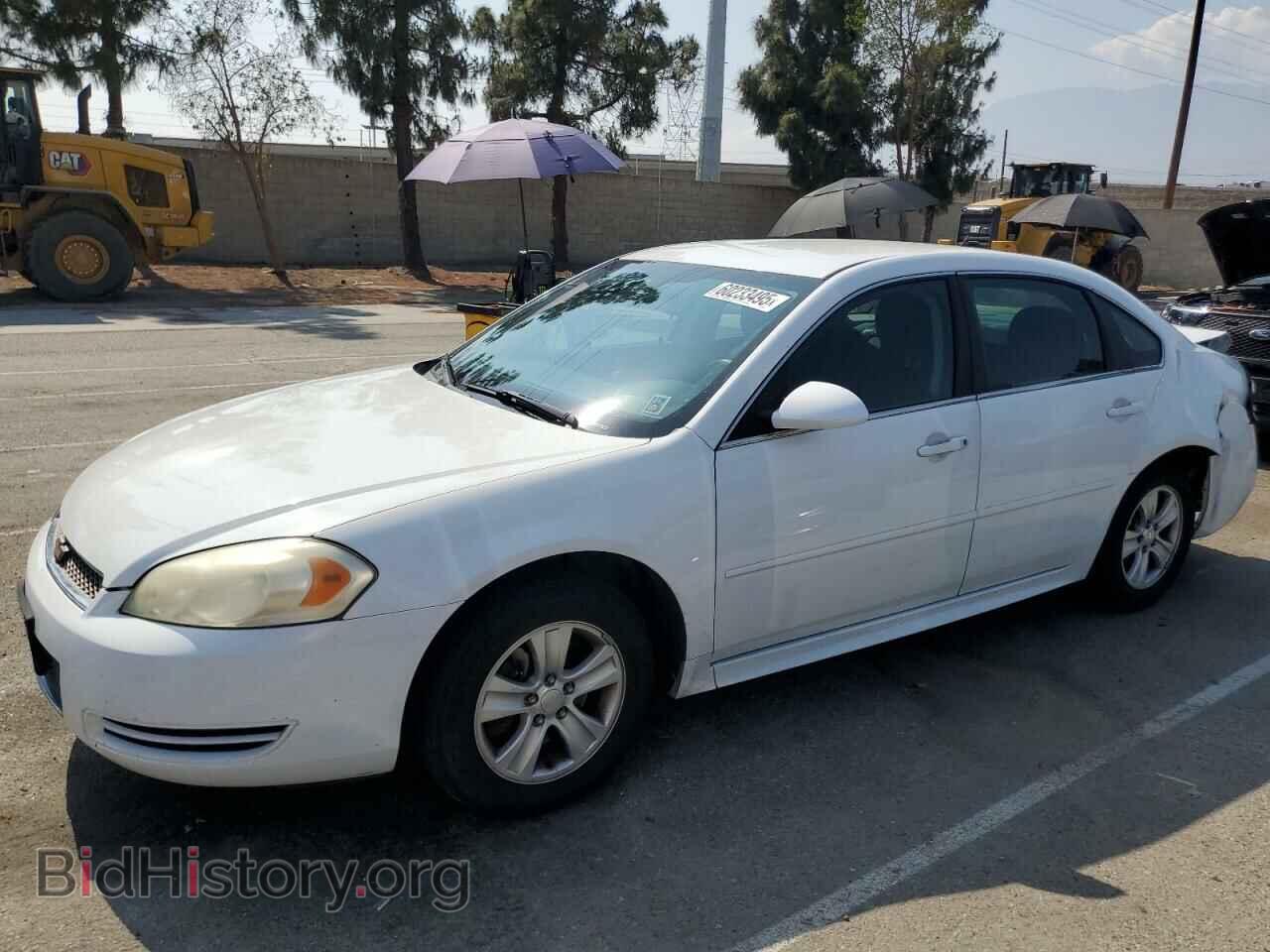 Photo 2G1WF5E34C1126565 - CHEVROLET IMPALA 2012
