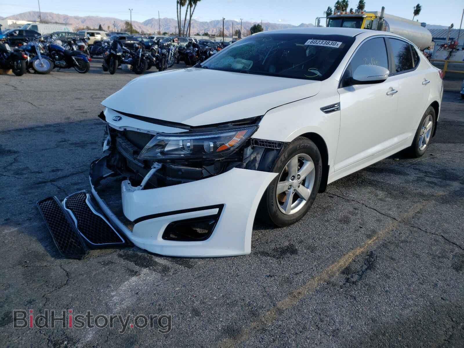 2014 KIA OPTIMA - VIN: KNAGM4A75E5511037 - Фото 2