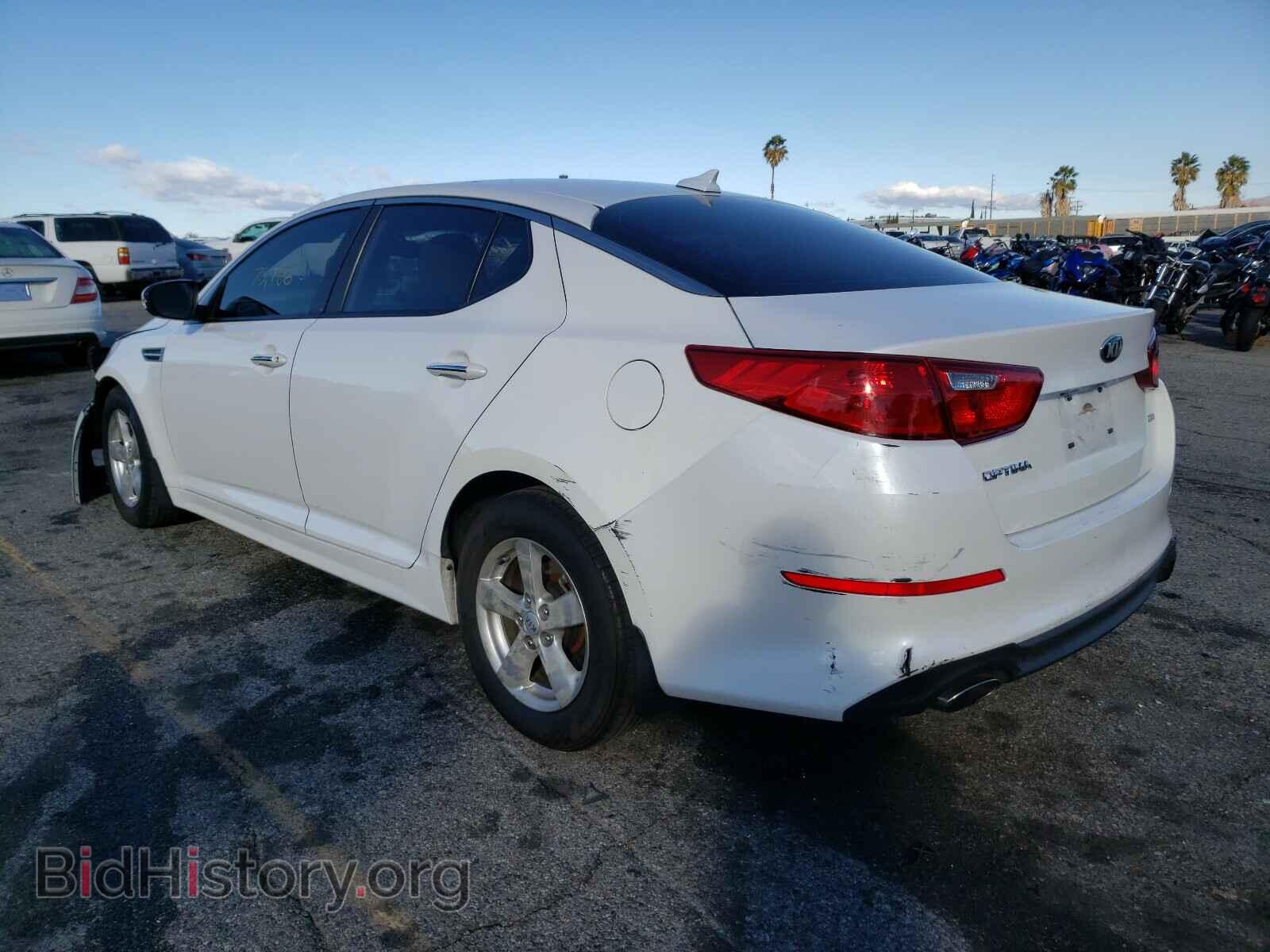 2014 KIA OPTIMA - VIN: KNAGM4A75E5511037 - Фото 3
