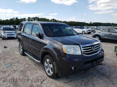 2014 Honda PILOT Pilot EXL, brown — VIN 5FNYF3H57EB019933, Copart