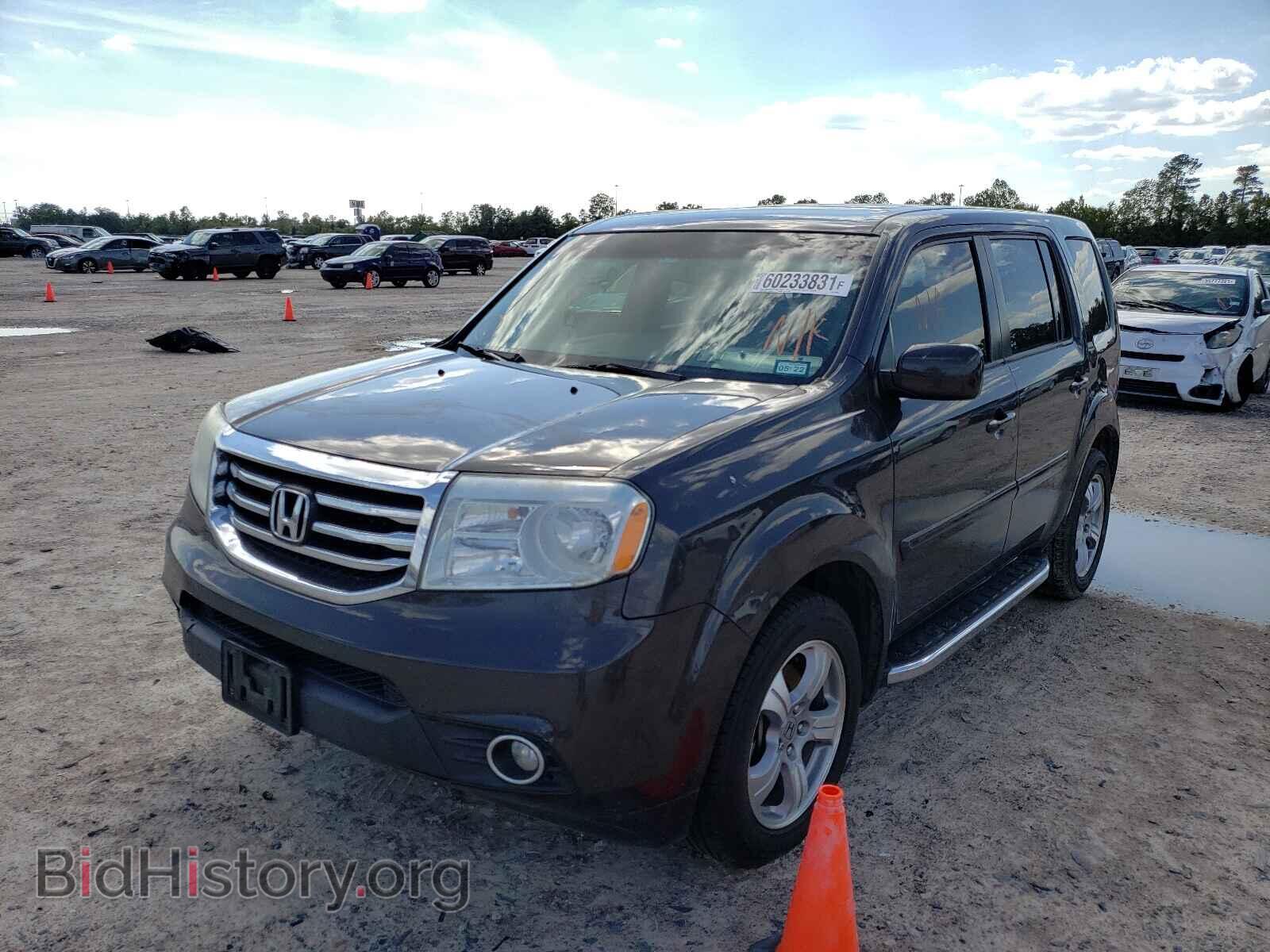 2014 HONDA PILOT - VIN: 5FNYF3H57EB019933 - Фото 2