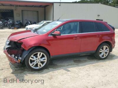 2013 Ford EDGE Limited, burgundy — VIN 2FMDK4KCXDBB51163, Copart