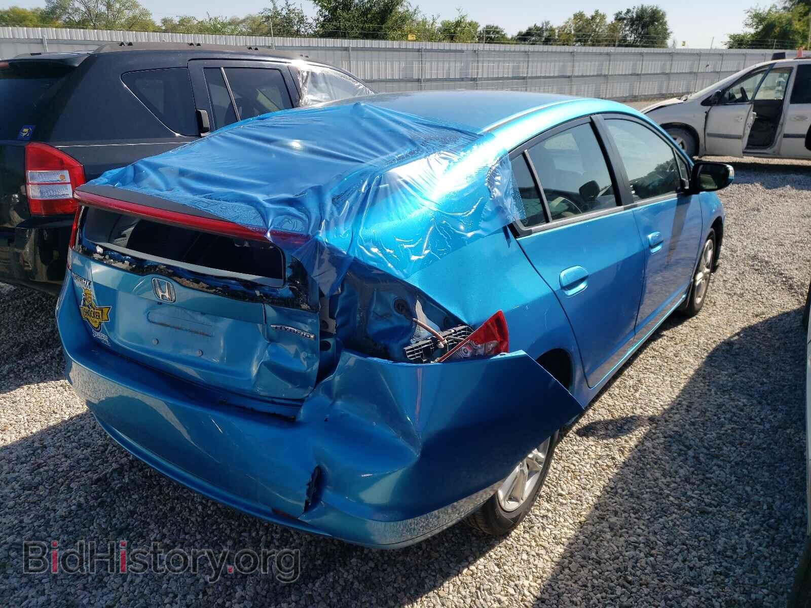 2010 HONDA INSIGHT - VIN: JHMZE2H76AS007903 - Фото 4