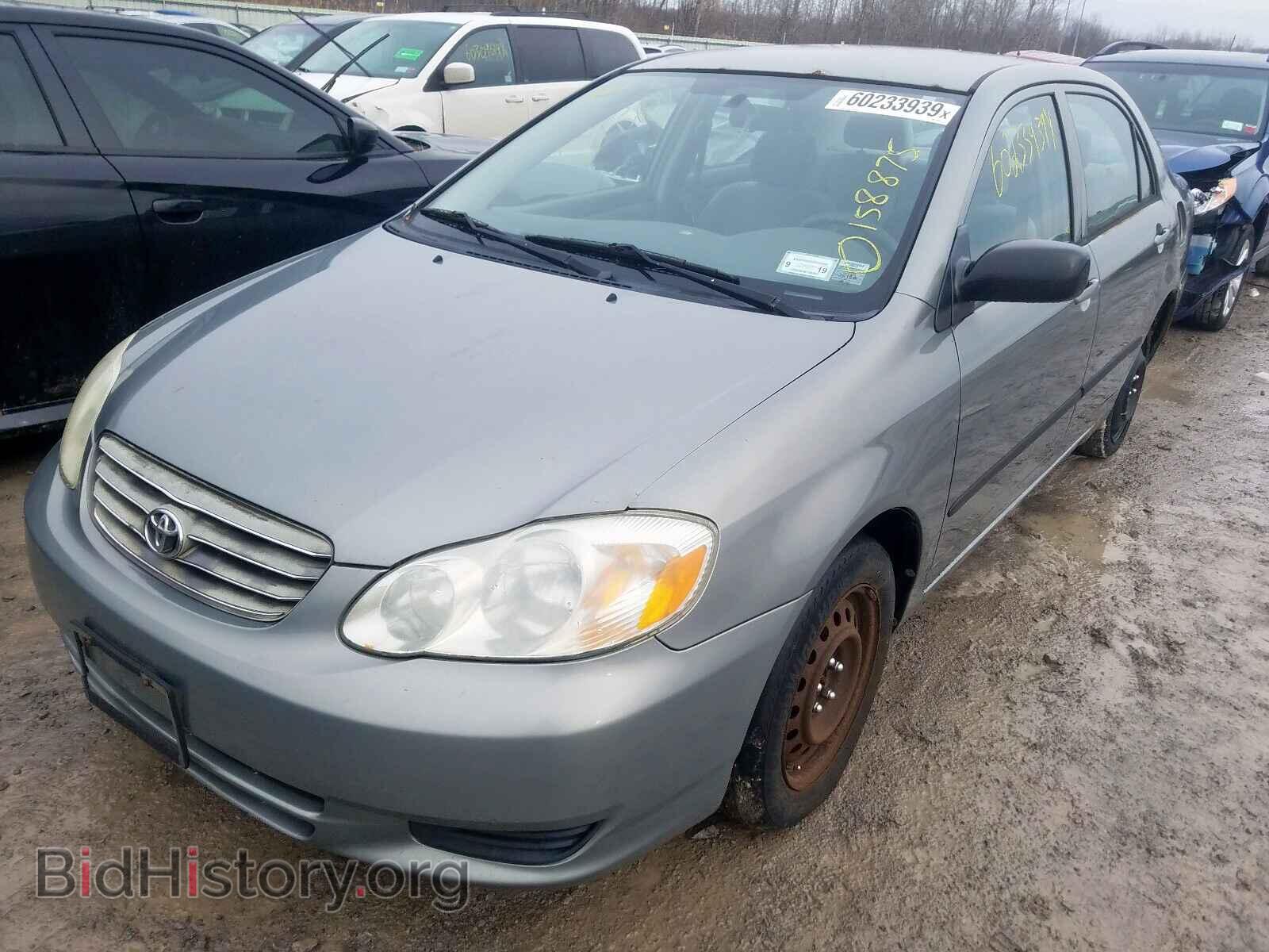 2003 TOYOTA COROLLA - VIN: 2T1BR32E43C012896 - Photo 2