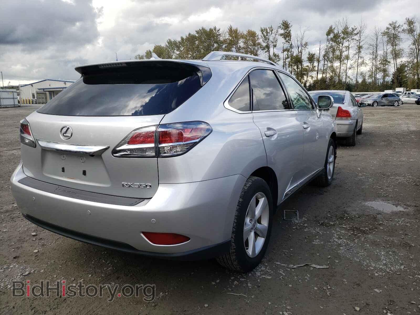 2013 LEXUS RX350 - VIN: 2T2BK1BA5DC182736 - Фото 4