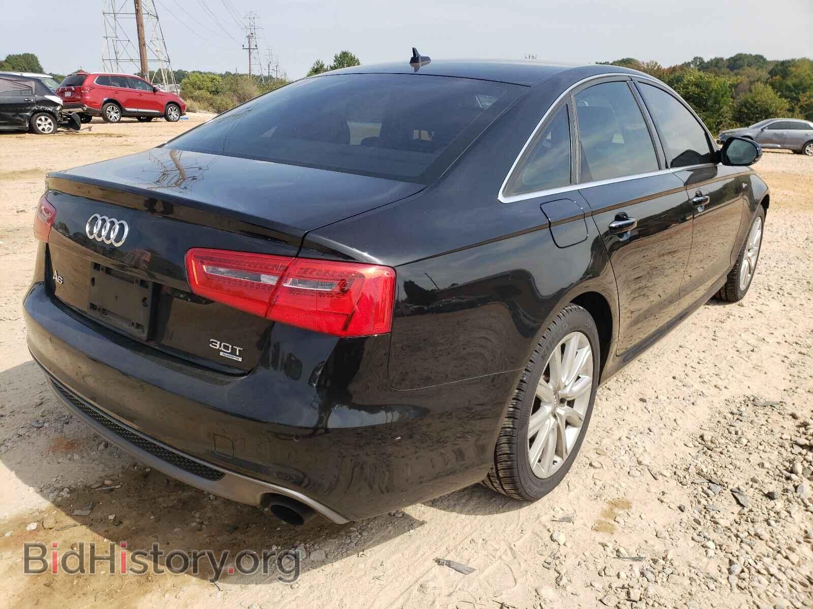 2012 AUDI A6 - VIN: WAUBGAFC1CN028194 - Фото 4