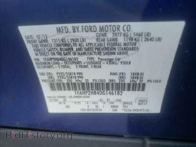 2013 FORD TAURUS - VIN: 1FAHP2H84DG146182 - Photo 10