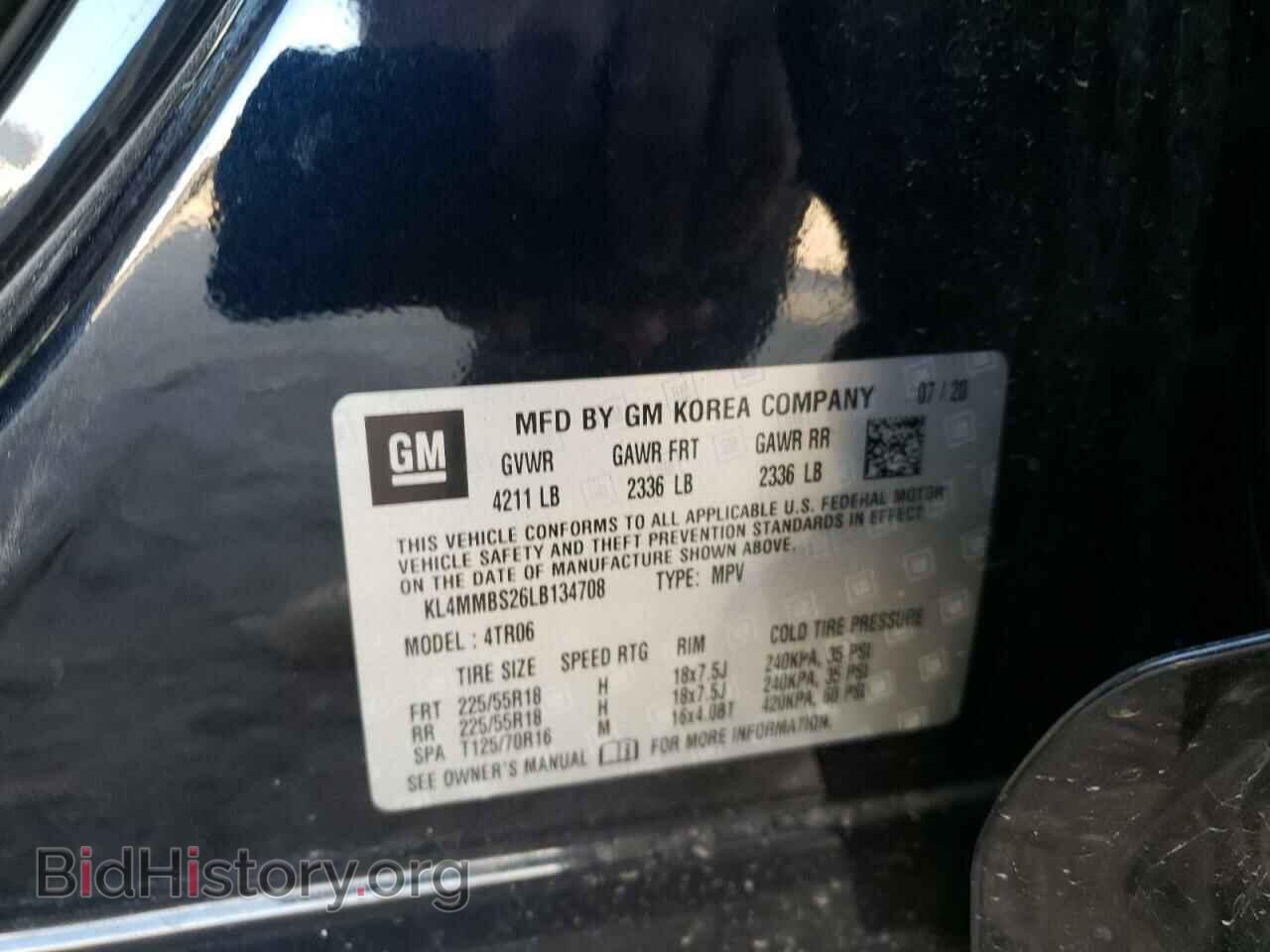 2020 BUICK ENCORE - VIN: KL4MMBS26LB134708 - Photo 10
