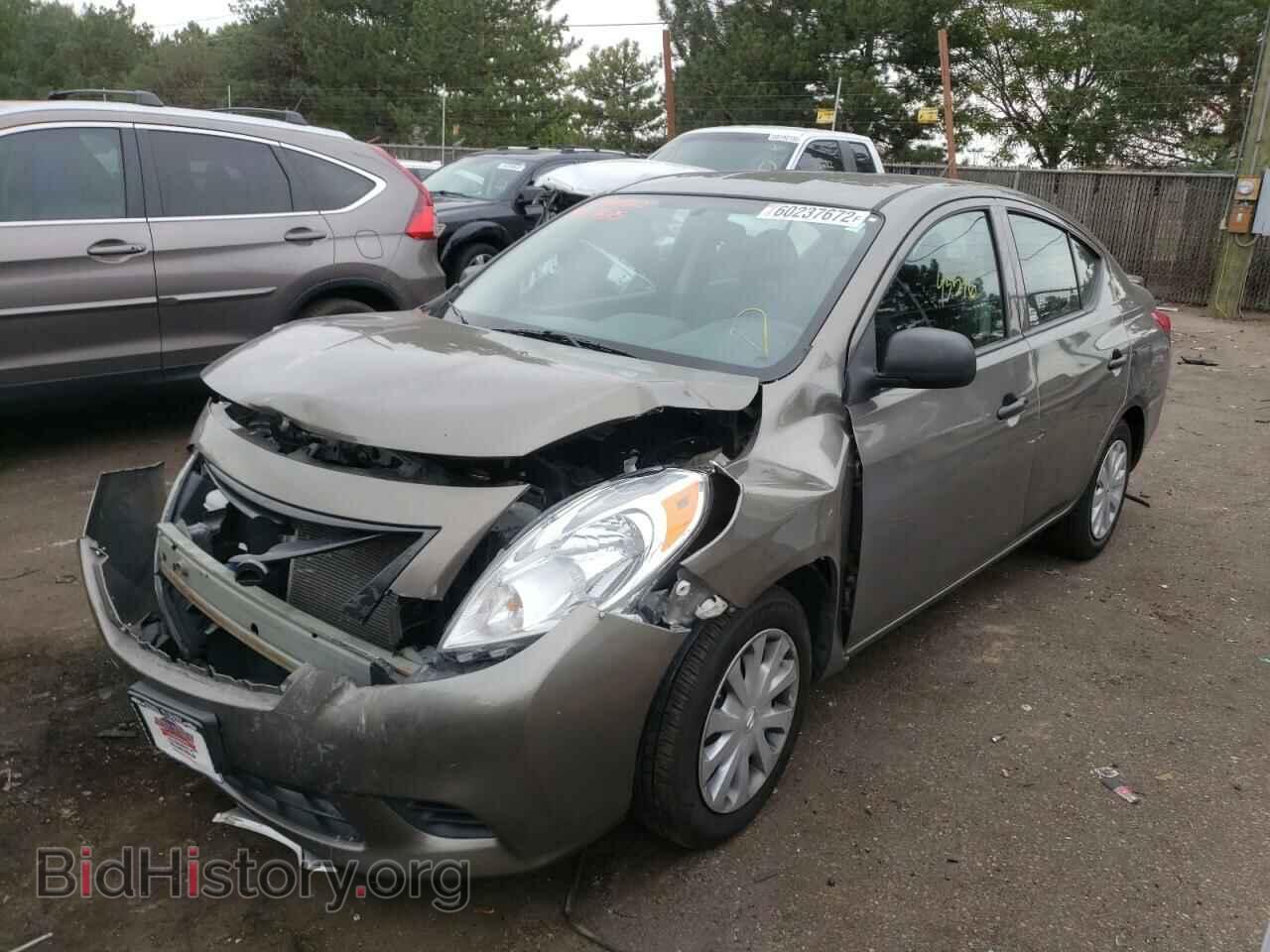 2014 NISSAN VERSA - VIN: 3N1CN7AP0EL855006 - Фото 2