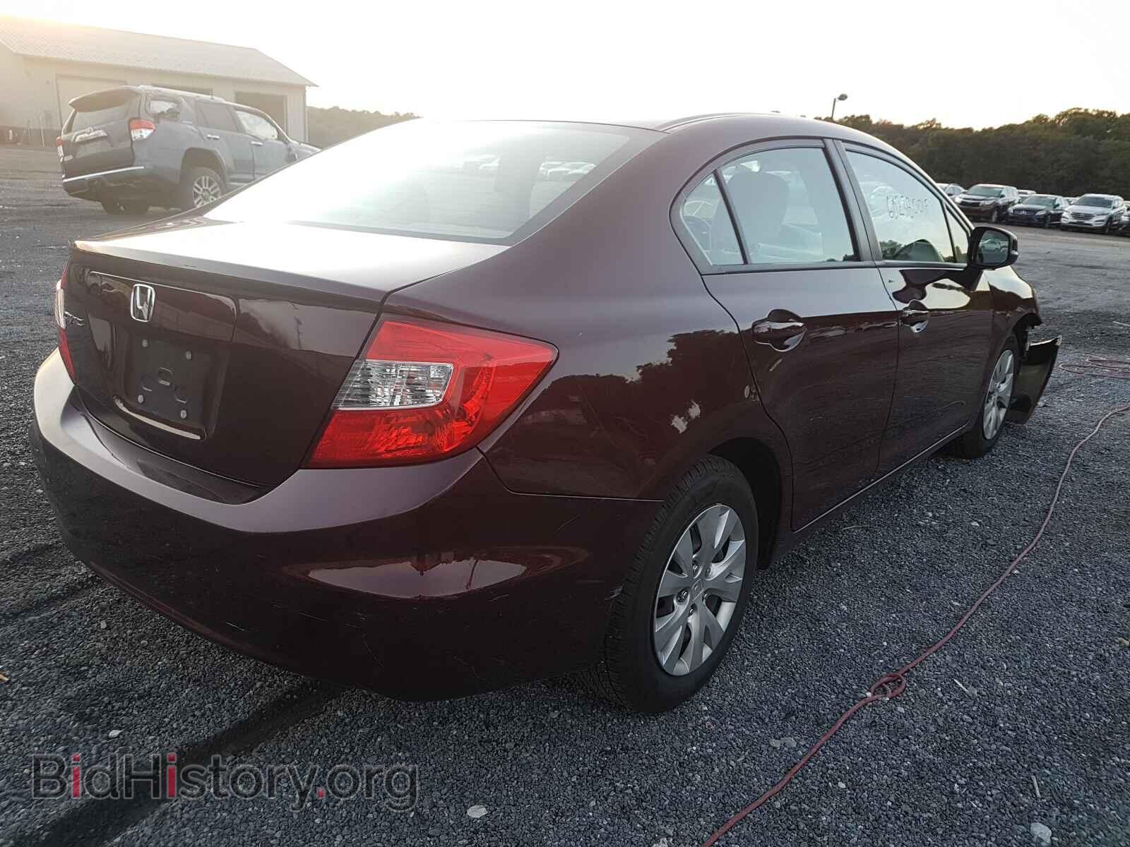 2012 HONDA CIVIC - VIN: 19XFB2F50CE320904 - Фото 4