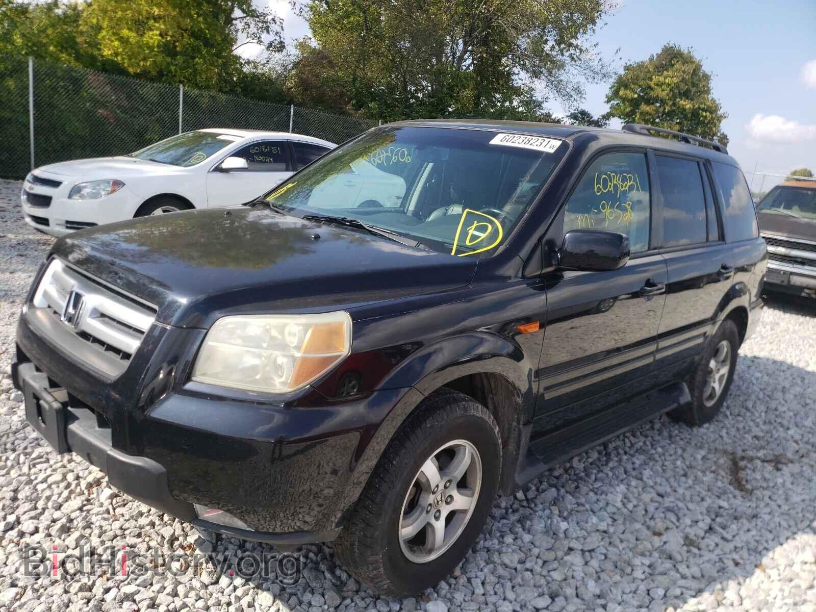 2006 HONDA PILOT - VIN: 5FNYF28616B019513 - Фото 2