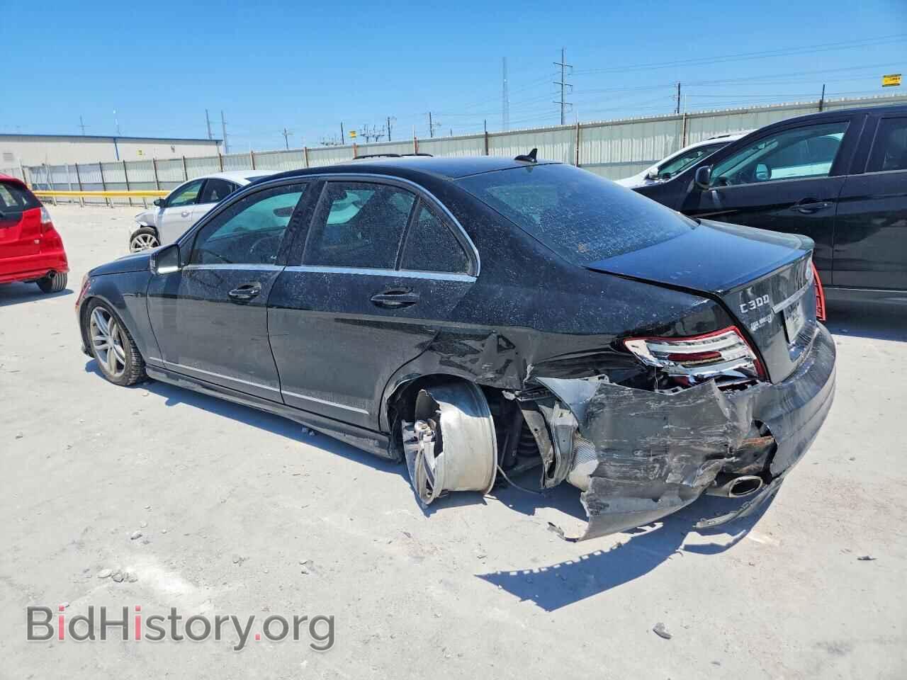 2012 MERCEDES-BENZ C-CLASS - VIN: WDDGF8BB6CA619152 - Фото 2