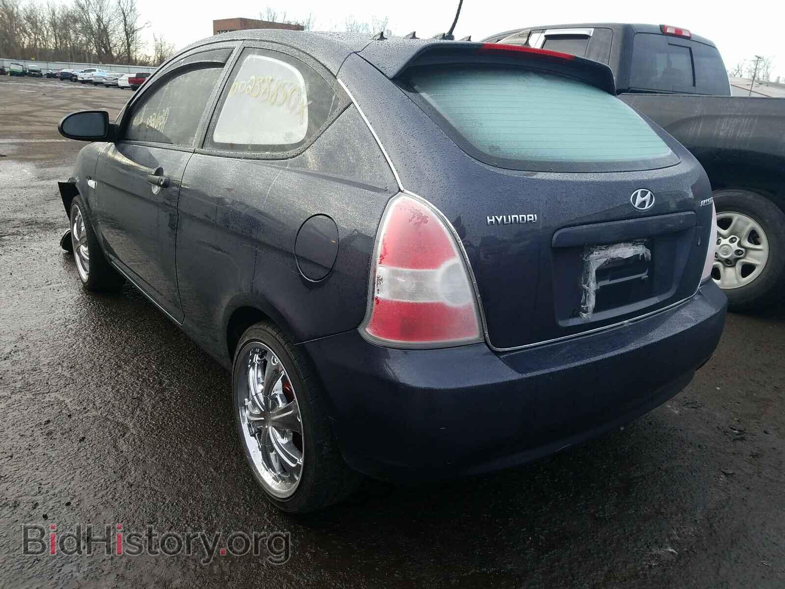 2008 HYUNDAI ACCENT - VIN: KMHCM36C28U077618 - Фото 3