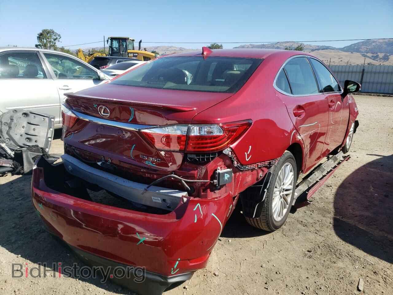 2015 LEXUS ES350 - VIN: JTHBK1GG2F2201342 - Фото 4