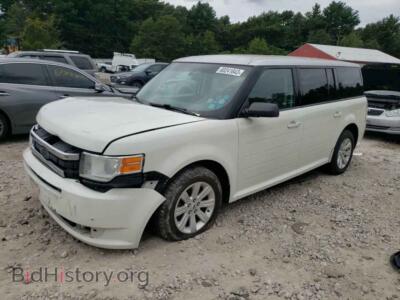 2011 Ford FLEX Flex SE, white — VIN 2FMGK5BC5BBD36964, Copart