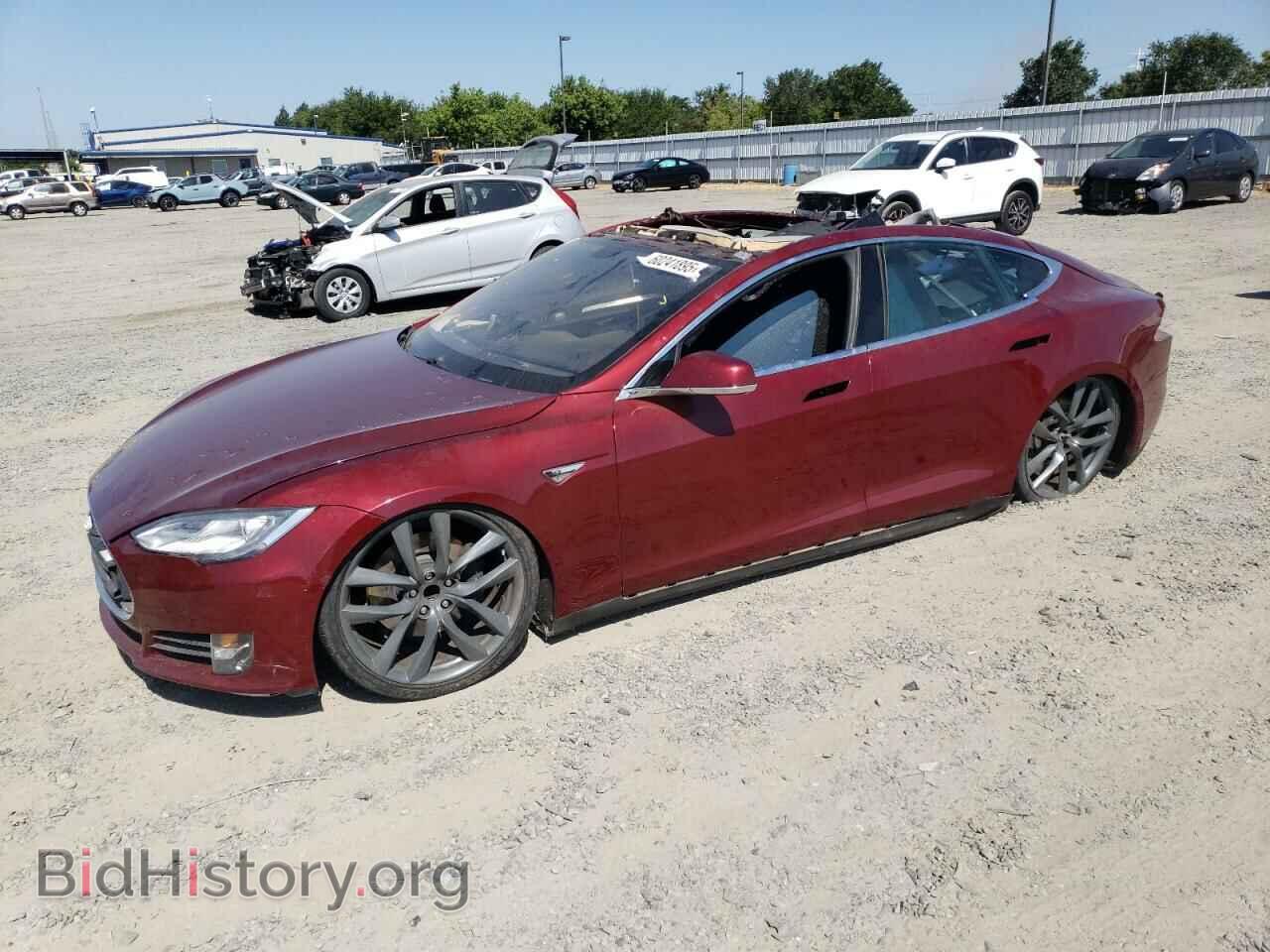 Photo 5YJSA1DP2CFS01004 - TESLA MODEL S 2012