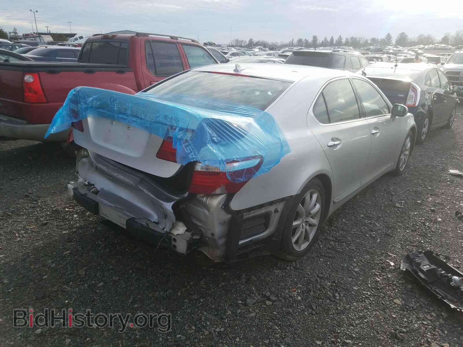 2008 LEXUS LS460 - VIN: JTHBL46FX85063073 - Фото 4