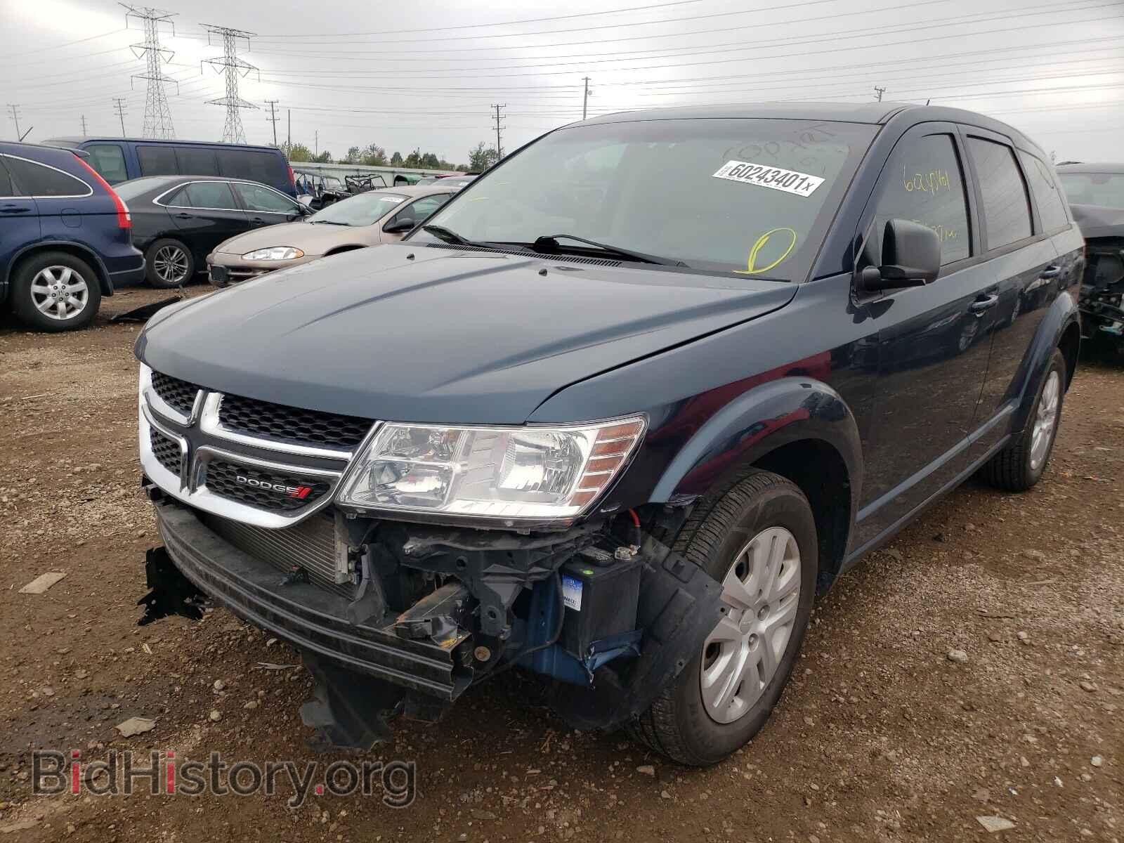 2014 DODGE JOURNEY - VIN: 3C4PDCAB2ET117514 - Фото 2