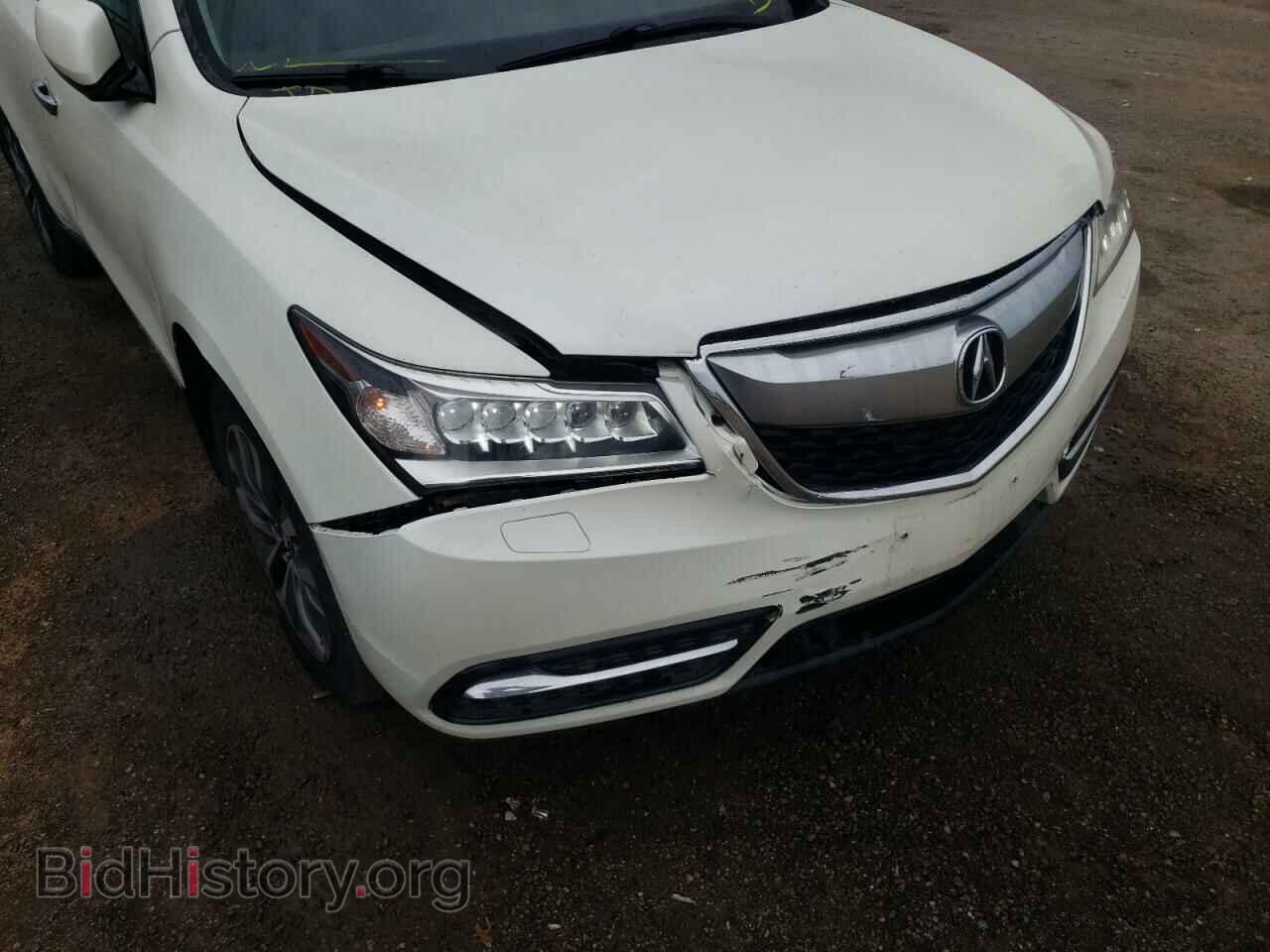 2015 ACURA MDX - VIN: 5FRYD4H44FB501228 - Фото 9