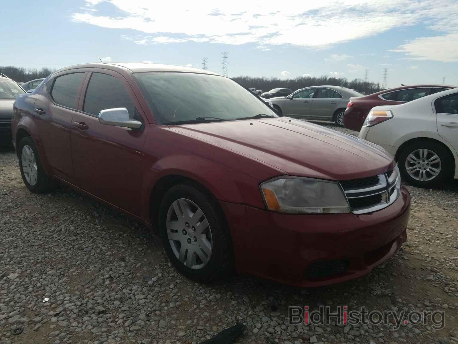 Photo 1C3CDZABXCN221381 - DODGE AVENGER 2012