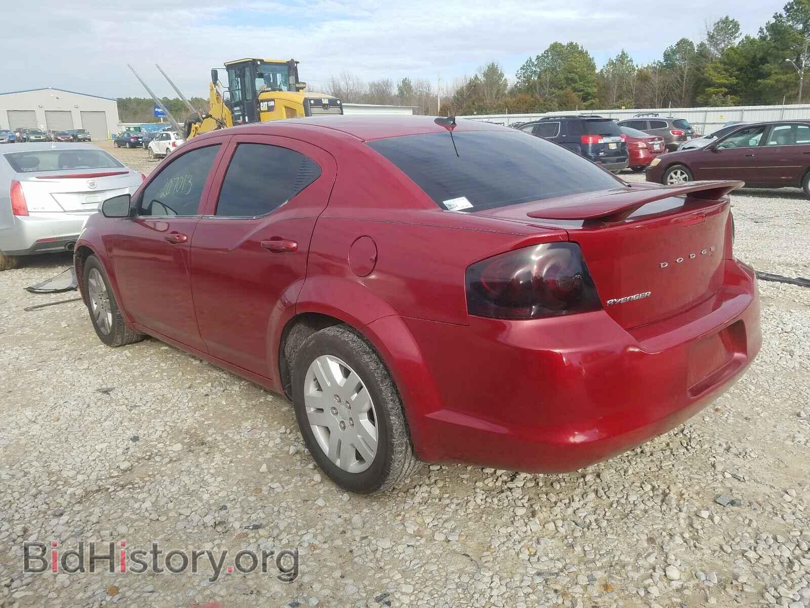 2012 DODGE AVENGER - VIN: 1C3CDZABXCN221381 - Фото 3