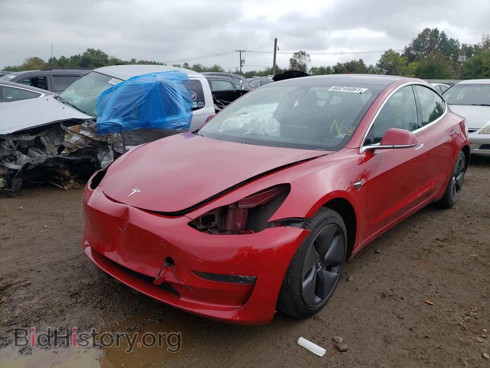 2019 TESLA MODEL 3 - VIN: 5YJ3E1EB6KF387155 - Фото 2