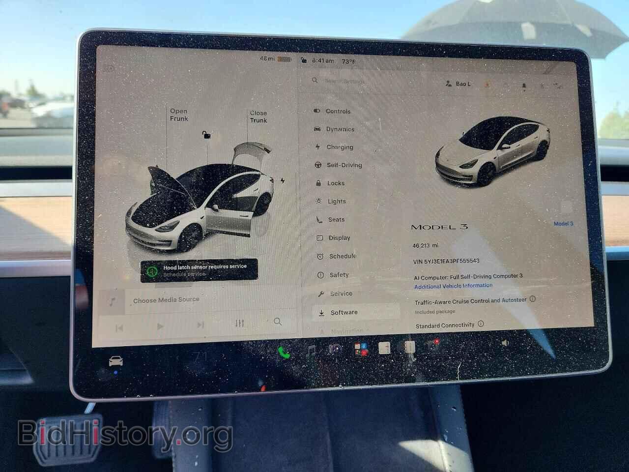 2023 TESLA MODEL 3 - VIN: 5YJ3E1EA3PF555543 - Фото 9