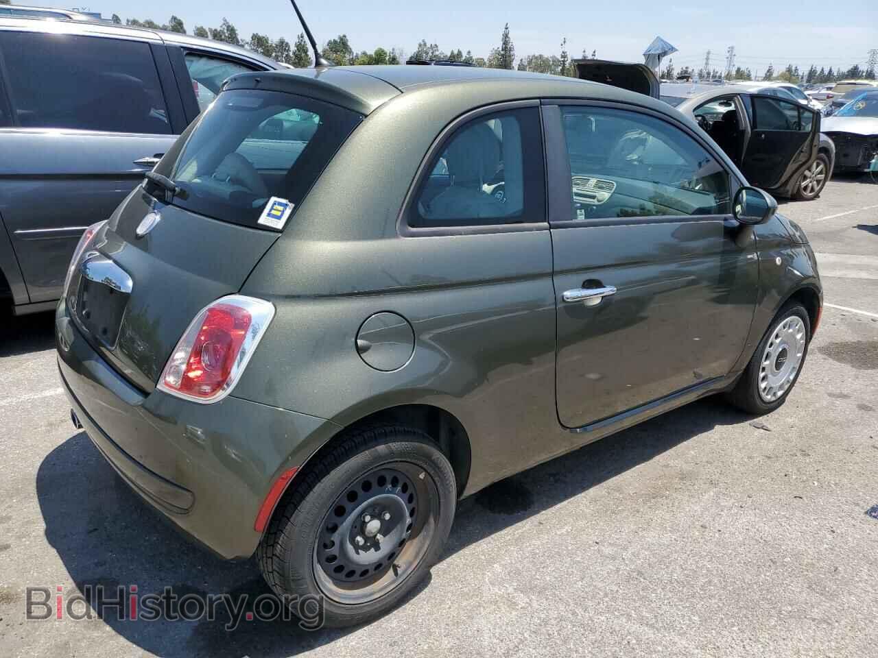 2012 FIAT 500 - VIN: 3C3CFFAR9CT209986 - Photo 3