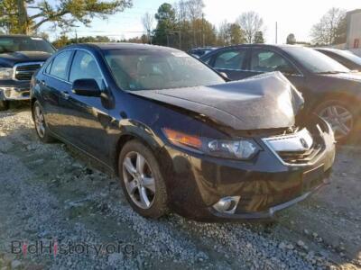2012 Acura TSX, black — VIN JH4CU2F40CC012657, Copart