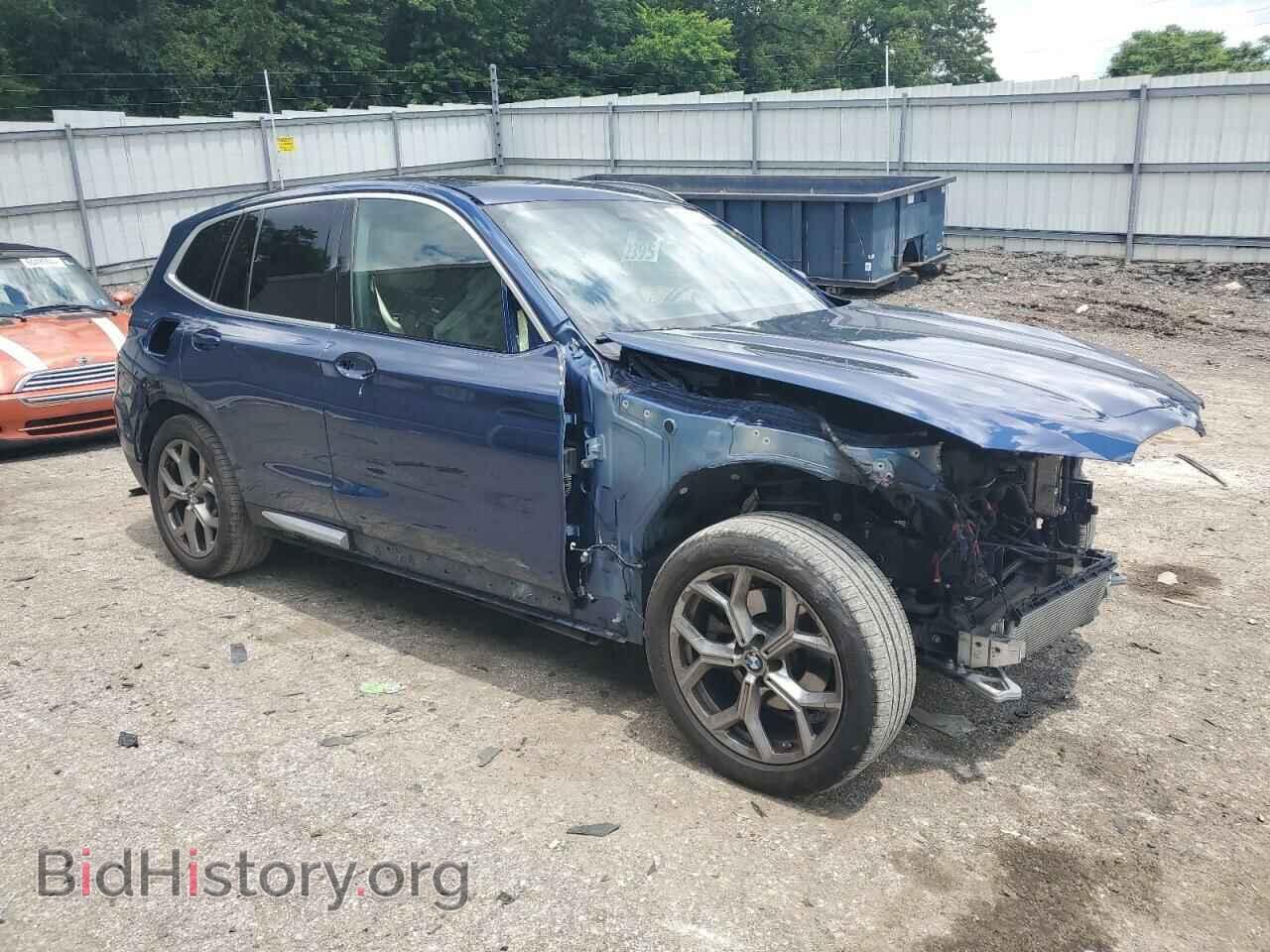 2021 BMW X3 - VIN: 5UXTY5C07M9E45823 - Фото 4