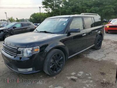 2018 Ford FLEX Flex SEL, black — VIN 2FMGK5C89JBA08097, Copart