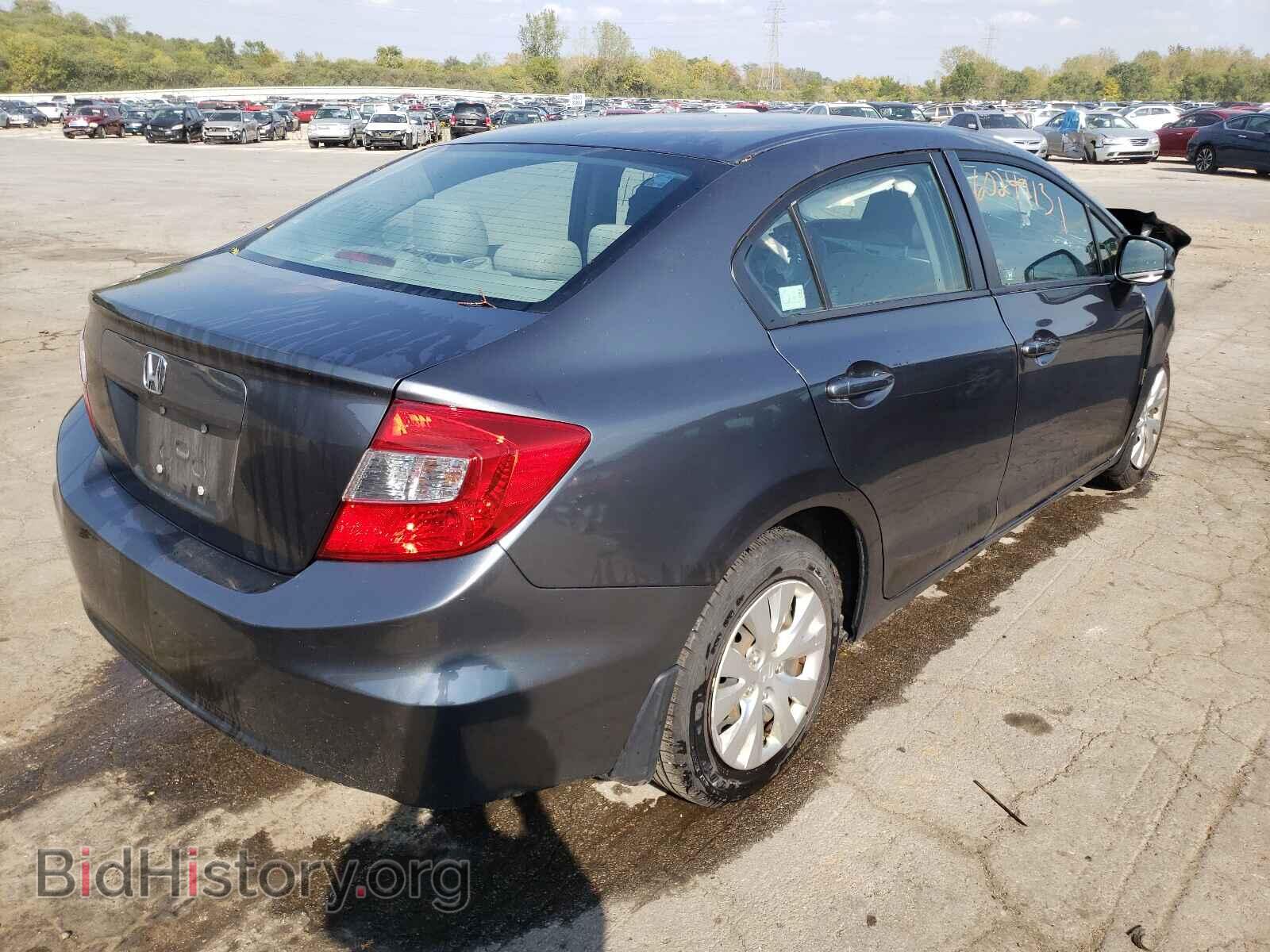 2012 HONDA CIVIC - VIN: 19XFB2F5XCE087114 - Фото 4