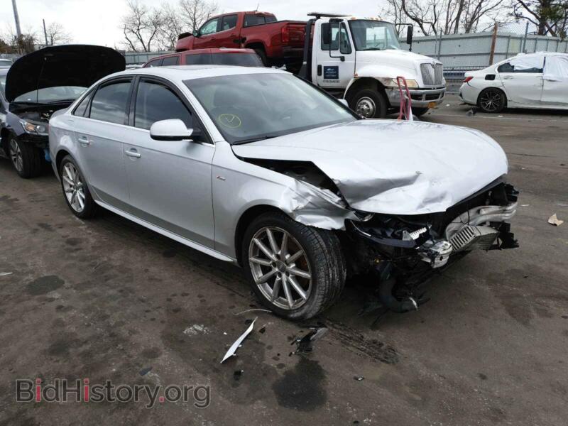 2014 Audi A4 A4 Premium (VIN WAUFFAFL1EA091987) — photo 1 of 10, Copart, damage: front end