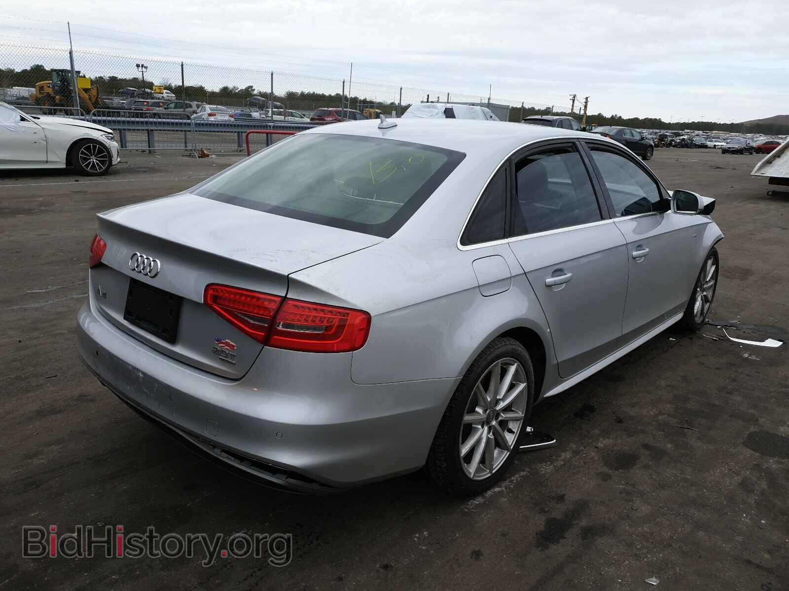 2014 AUDI A4 - VIN: WAUFFAFL1EA091987 - Фото 4
