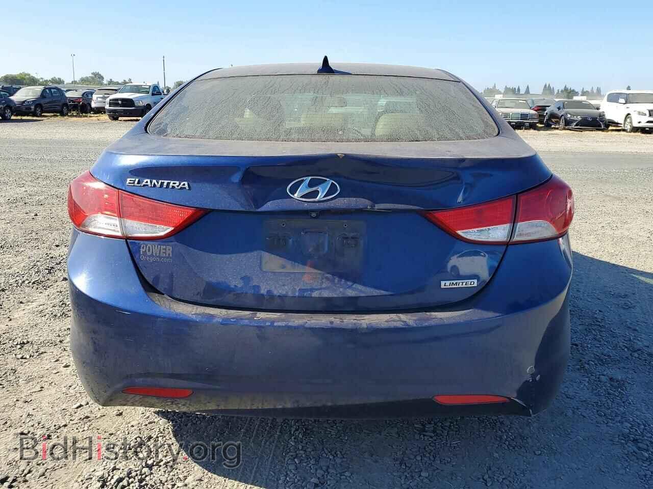 2013 HYUNDAI ELANTRA - VIN: KMHDH4AE3DU690610 - Фото 6