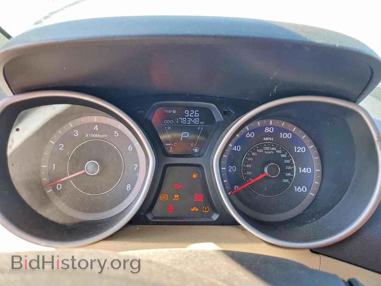 2013 HYUNDAI ELANTRA - VIN: KMHDH4AE3DU690610 - Фото 9